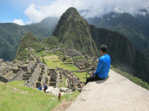 Student hiked the Inca Trail in Chile