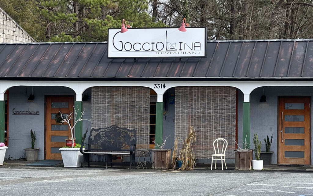 Gocciolina, a popular Italian restaurant in Durham