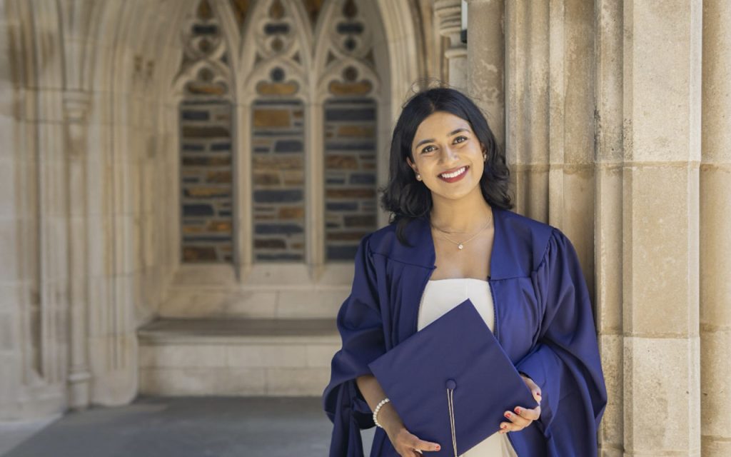 Anandi Rahman, a Class of 2024 Daytime MBA grad