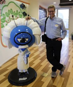 Our Management professor, Greg Fischer, at Ant Financial - corporate visits and consulting projects