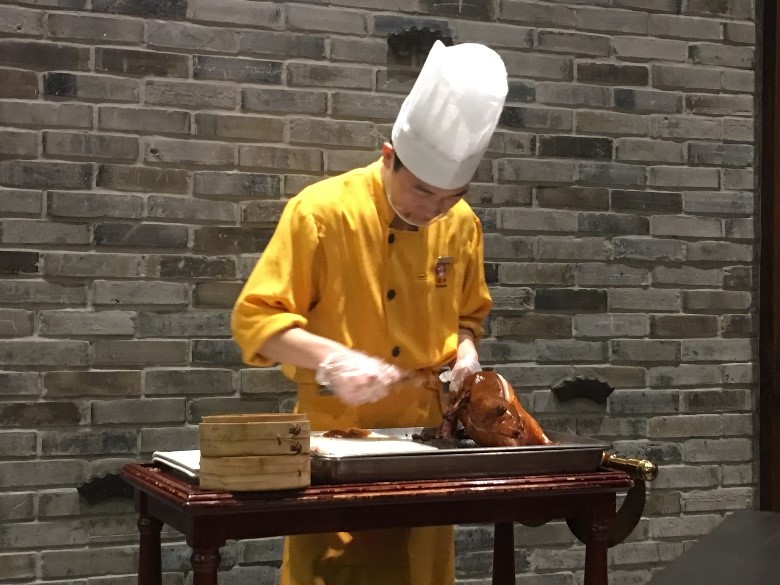 roasted duck is among Kunshan's dining options
