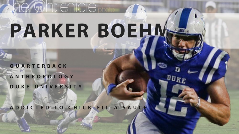 Parker playing football for Duke, Why MMS among other graduate school options