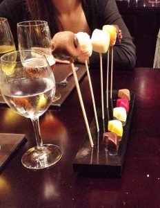 wine and lollipops