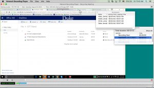 one of Duke's distance learning platforms
