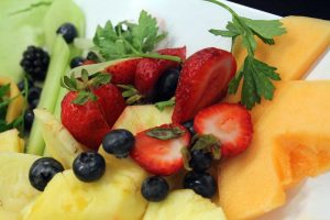 fruit tray, break room snacks