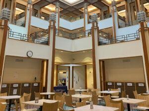 The Sanford School of Public Policy at Duke University, one of the 10 hidden study spots highlighted by Ethan Jaglal, a student in the MQM program at The Fuqua School of Business