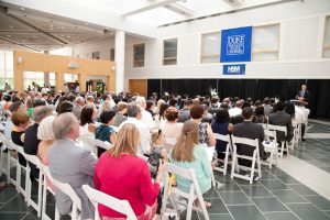 Duke Health Sector Management (HSM) Certificate Ceremony at Fuqua School of Business.